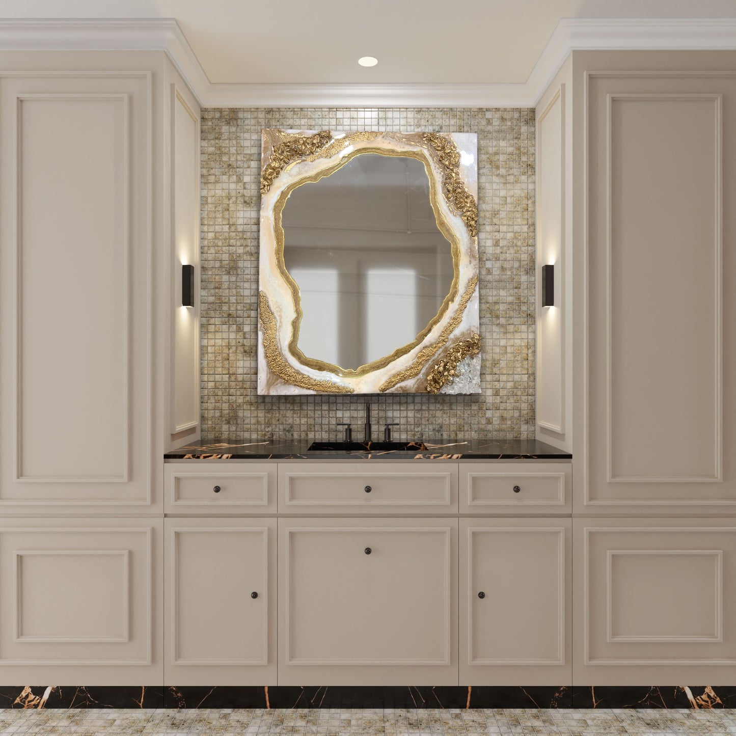 Imperial Geo Frame | Buy Unique Mirrors for Home Decoration | Fankaarlok