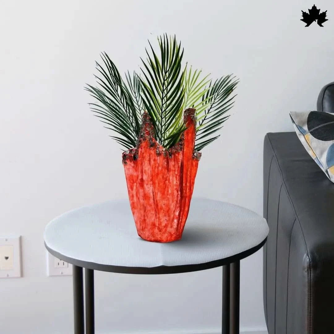 Scarlet Elegance - Luxury Indoor Planter | Fankaarlok - Fankaarlok