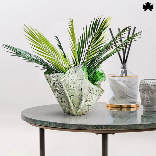 Emerald Mist Charm – Stylish Decorative Pots for Plants | Fankaarlok