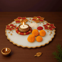 Luxury Pooja Thalis Online India | Fankaarlok