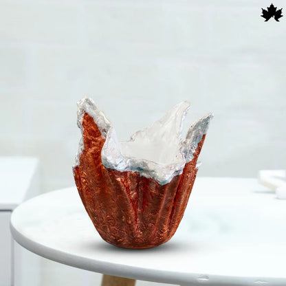 Rustic Ember Shine – Decorative Plant Pot Online | Fankaarlok