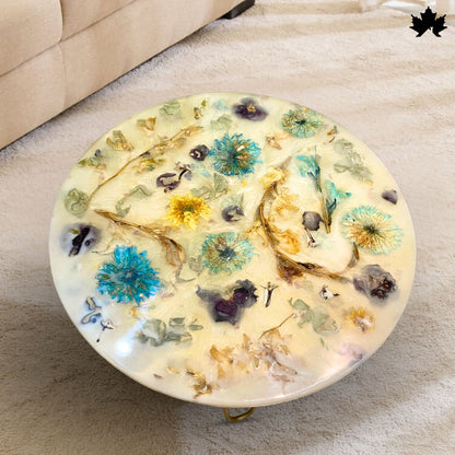 Bloom Aura – Floral Coffee Table for Living Room | Fankaarlok