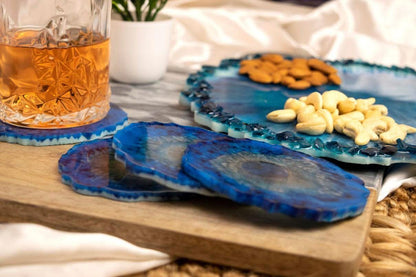 Premium Tray and Coaster Set | Luxury Designer Tableware for Gifting - Fankaarlok