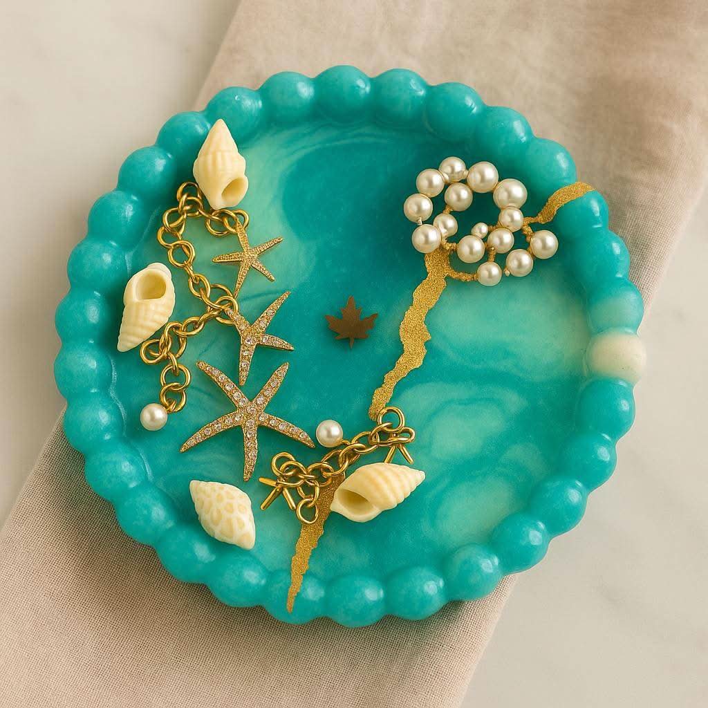 Ocean Pearl – Buy Jewelry Tray Online with Coastal Design | Fankaarlok - Fankaarlok