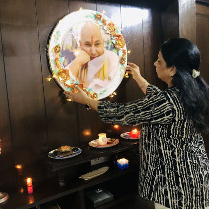 Best Guruji Swaroop for Home Temple – Divine Wall Frame - Fankaarlok