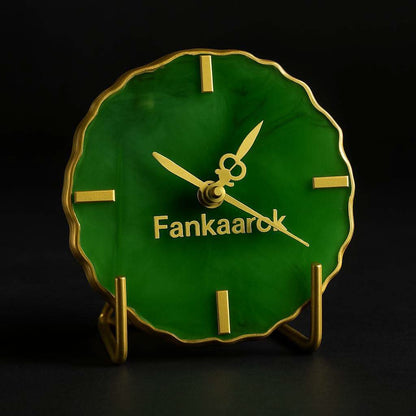 Emerald Grace Desk Clock – Unique Corporate Gifts Online | Fankaarlok - Fankaarlok