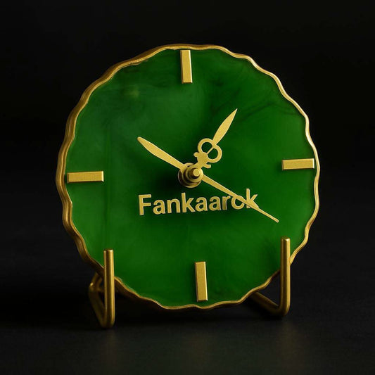 Emerald Grace Desk Clock – Unique Corporate Gifts Online | Fankaarlok - Fankaarlok