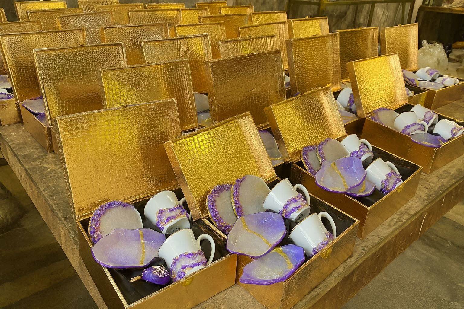 Corporate Mug and Coaster Hamper | Luxury Gift Set with Desk Trays & Accessories - Fankaarlok