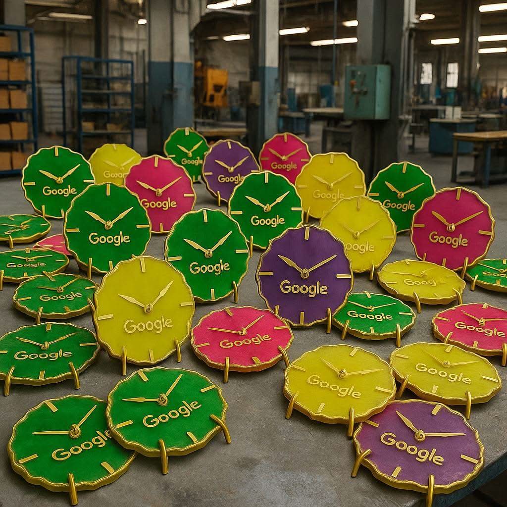 Emerald Grace Desk Clock – Unique Corporate Gifts Online | Fankaarlok - Fankaarlok