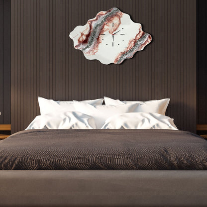 Abstract Resin Art Clock | Wall Clock New Design by Fankaarlok