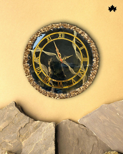 Premium Resin Art Home Decor | Royal Wall Clock by Fankaarlok