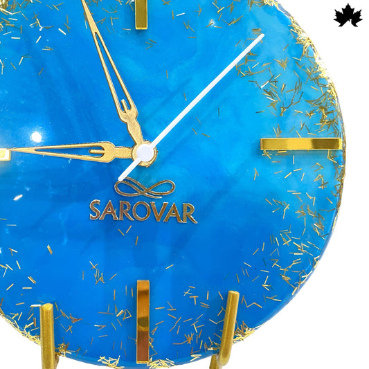 Blue Elegance Corporate Gifting Desk Clock | Fankaarlok - Fankaarlok