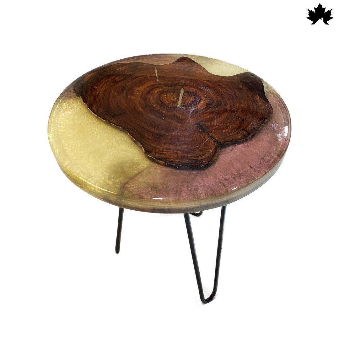 Aurora Wood Epoxy Table – Modern Coffee Table Design | Fankaarlok