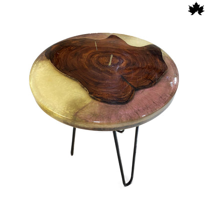 Aurora Wood Epoxy Table – Modern Coffee Table Design | Fankaarlok