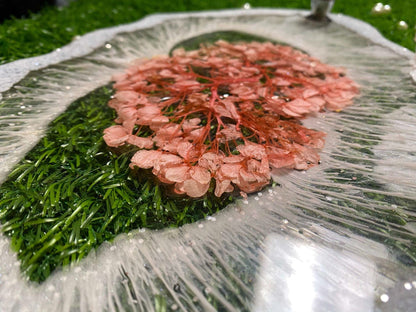 Designer Tray and Coaster Combo | Luxury Handcrafted Tableware Set - Fankaarlok