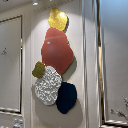 Sculpted Color Harmony – Resin Handmade Wall Art Online | Fankaarlok