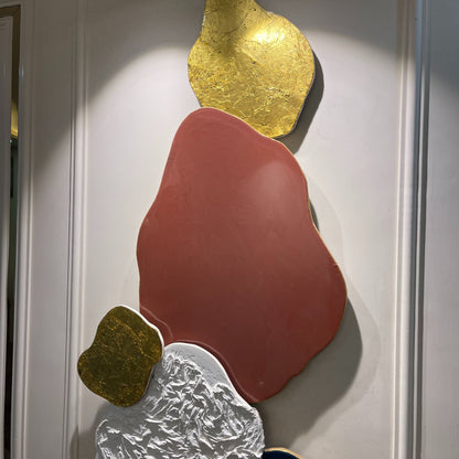 Sculpted Color Harmony – Resin Handmade Wall Art Online | Fankaarlok