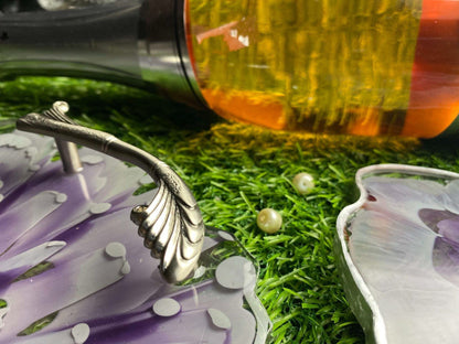 Modern Luxury Serving Set | Designer Tray with Coasters