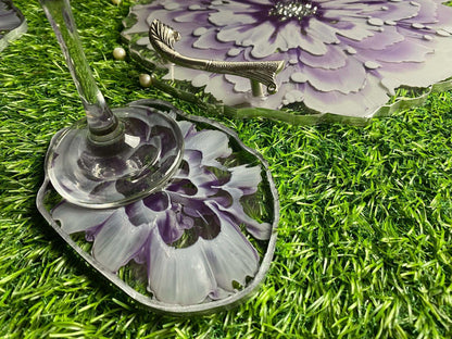 Modern Luxury Serving Set | Designer Tray with Coasters