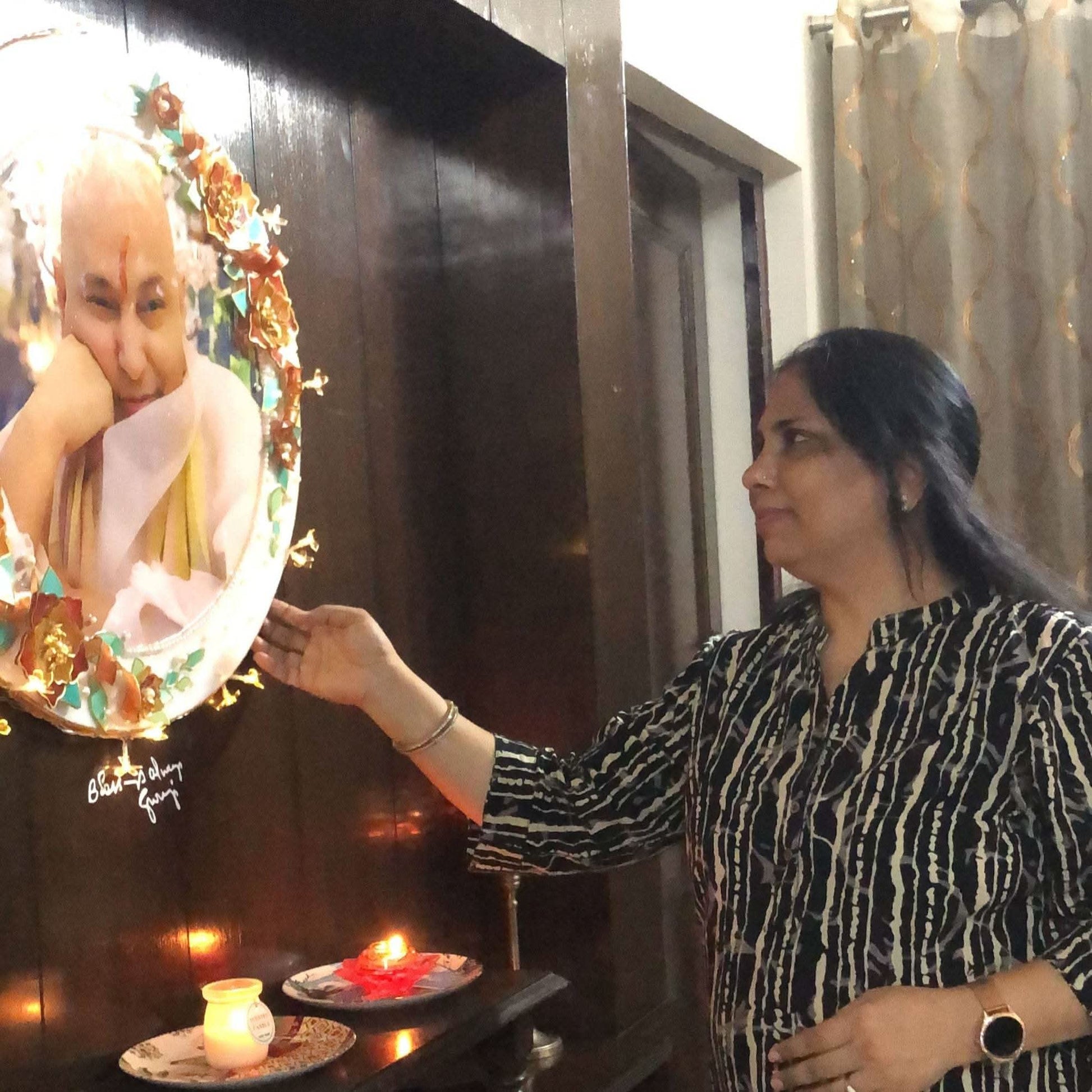 Best Guruji Swaroop for Home Temple – Divine Wall Frame - Fankaarlok