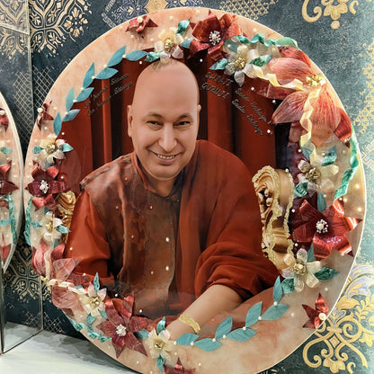 Unique Guruji Swaroop – Divine Wall Frame for Home Temple & Gifting