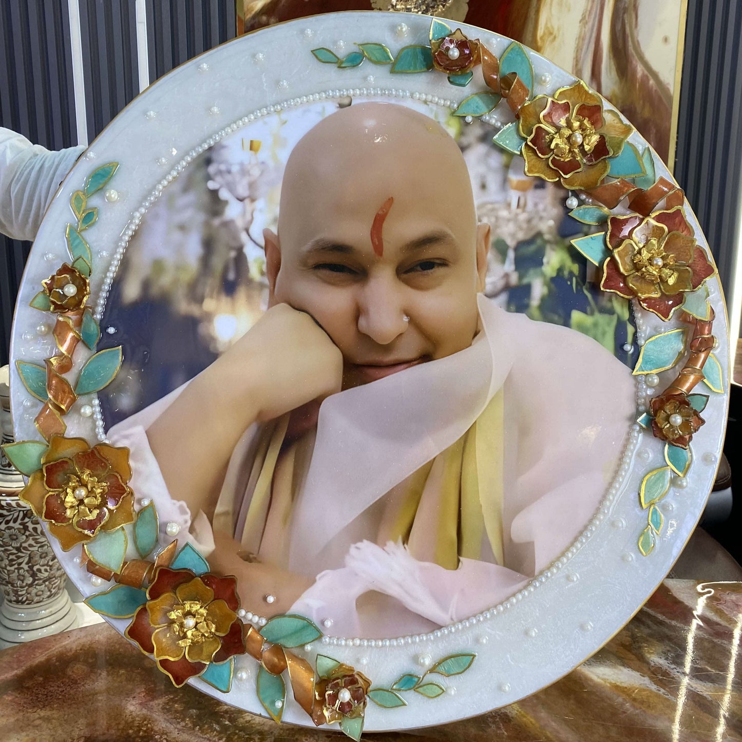 Best Guruji Swaroop for Home Temple – Divine Wall Frame - Fankaarlok