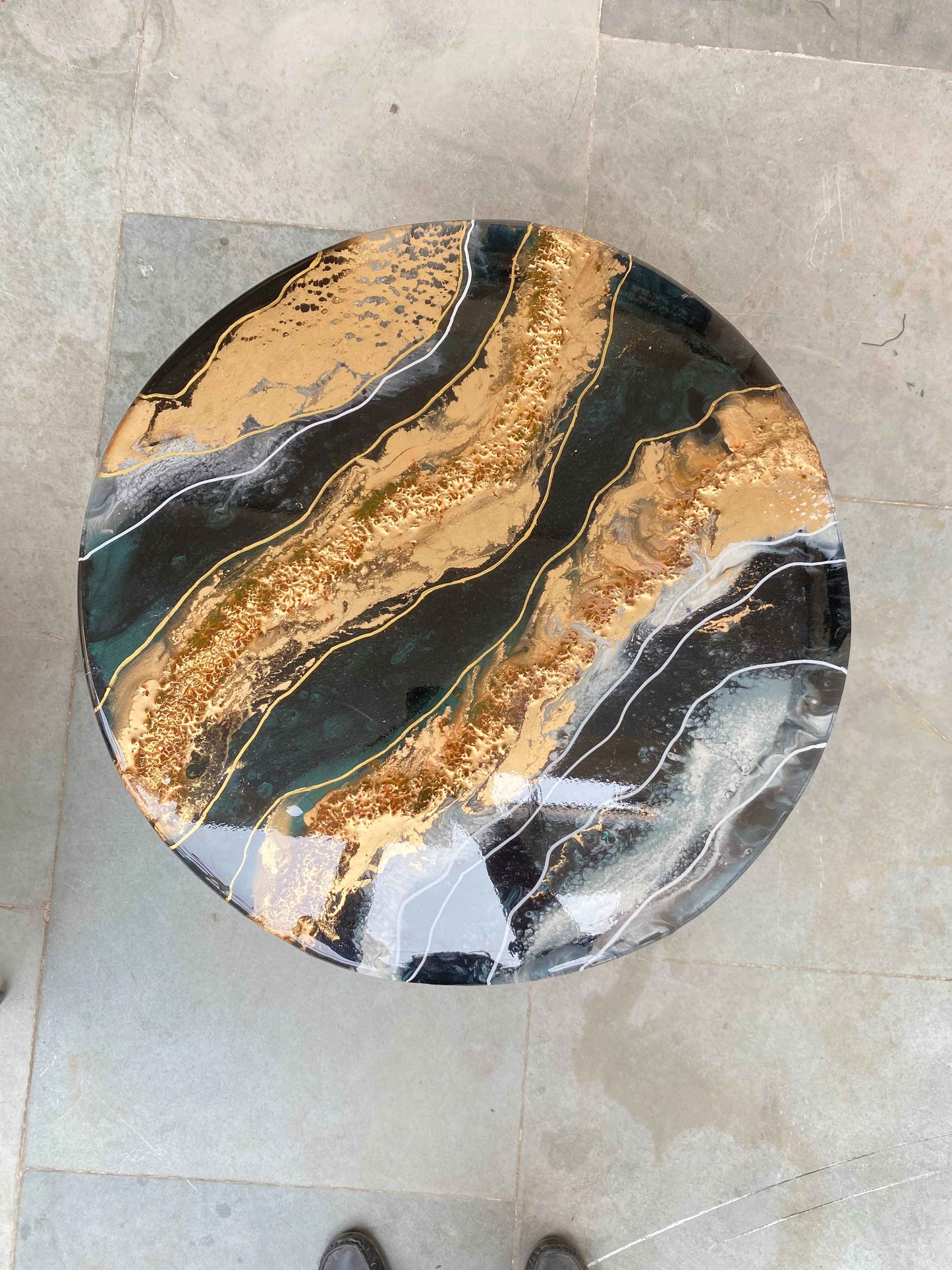 Golden Drift – Buy Luxury Coffee Table Online | Fankaarlok