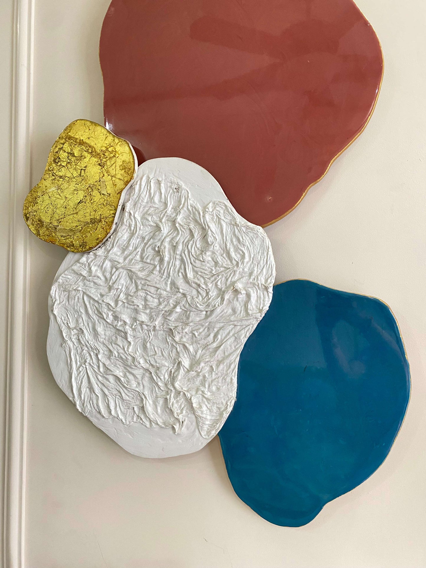 Sculpted Color Harmony – Resin Handmade Wall Art Online | Fankaarlok