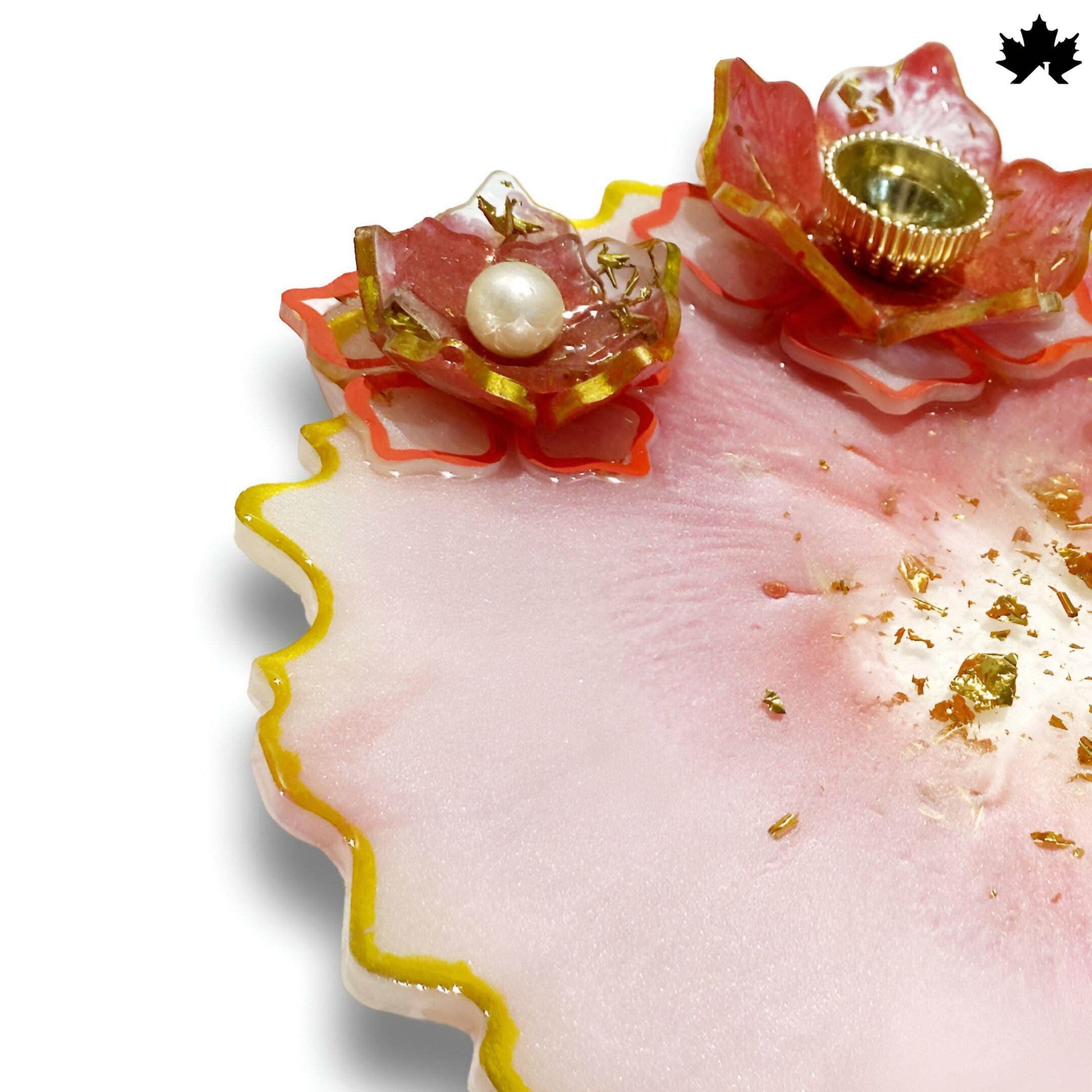 Blush Lotus Pooja Thali for Home Temple | Fankaarlok - Fankaarlok