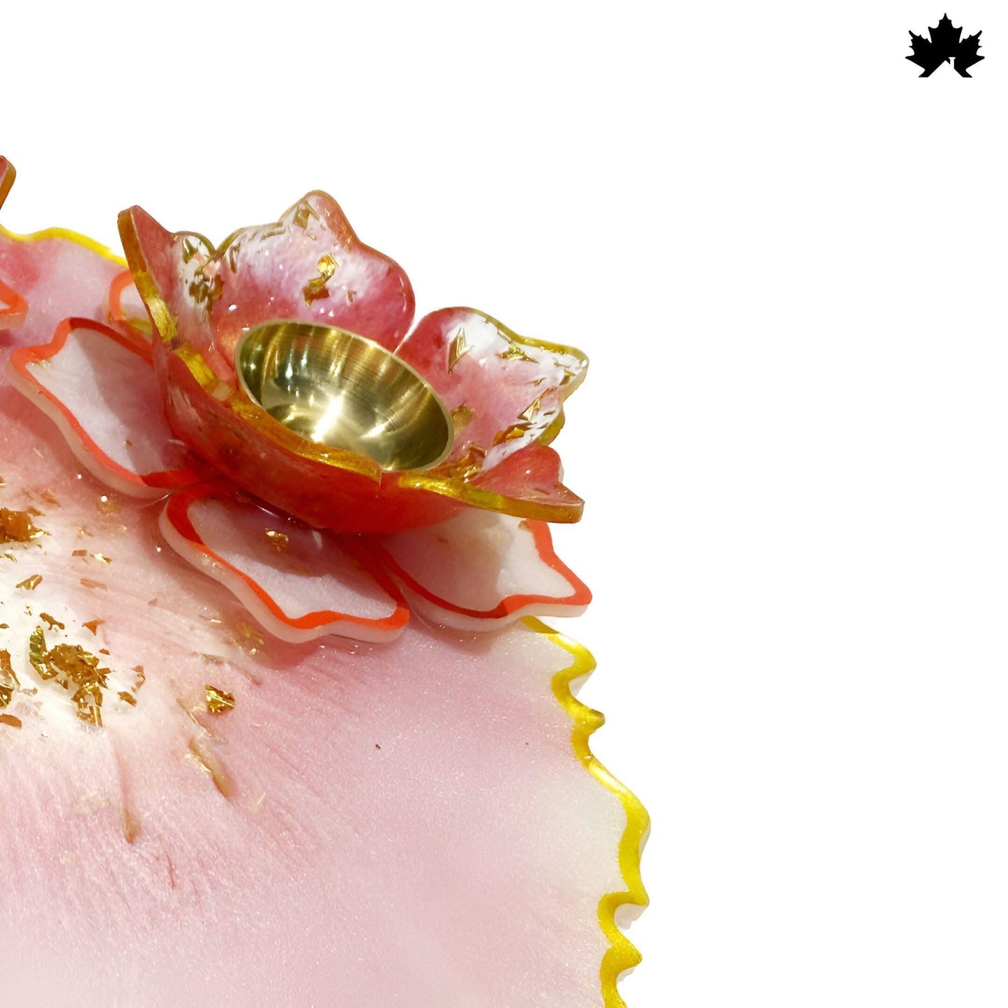 Blush Lotus Pooja Thali for Home Temple | Fankaarlok - Fankaarlok