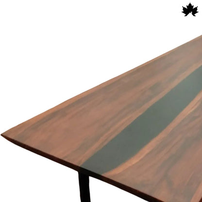 Dining Table Wooden – Solid Wood Epoxy Dining Table | Fankaarlok