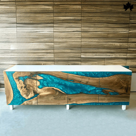 Unique Cabinet Design – Luxury Wood & Resin Storage Cabinet | Fankaarlok