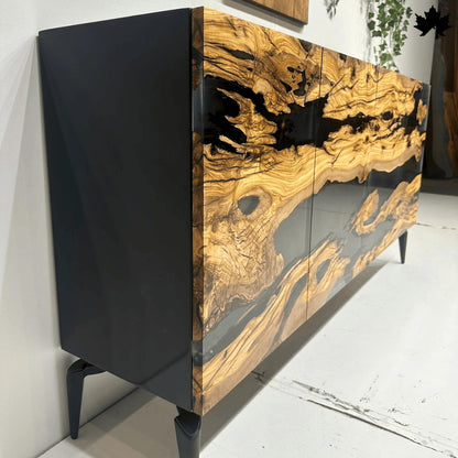 Cabinet for Home Decor – Premium Wood & Resin Storage Cabinet | Fankaarlok