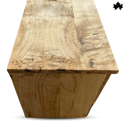 Dining Room Storage Cabinet – Luxury Wood & Black Epoxy Sideboard | Fankaarlok