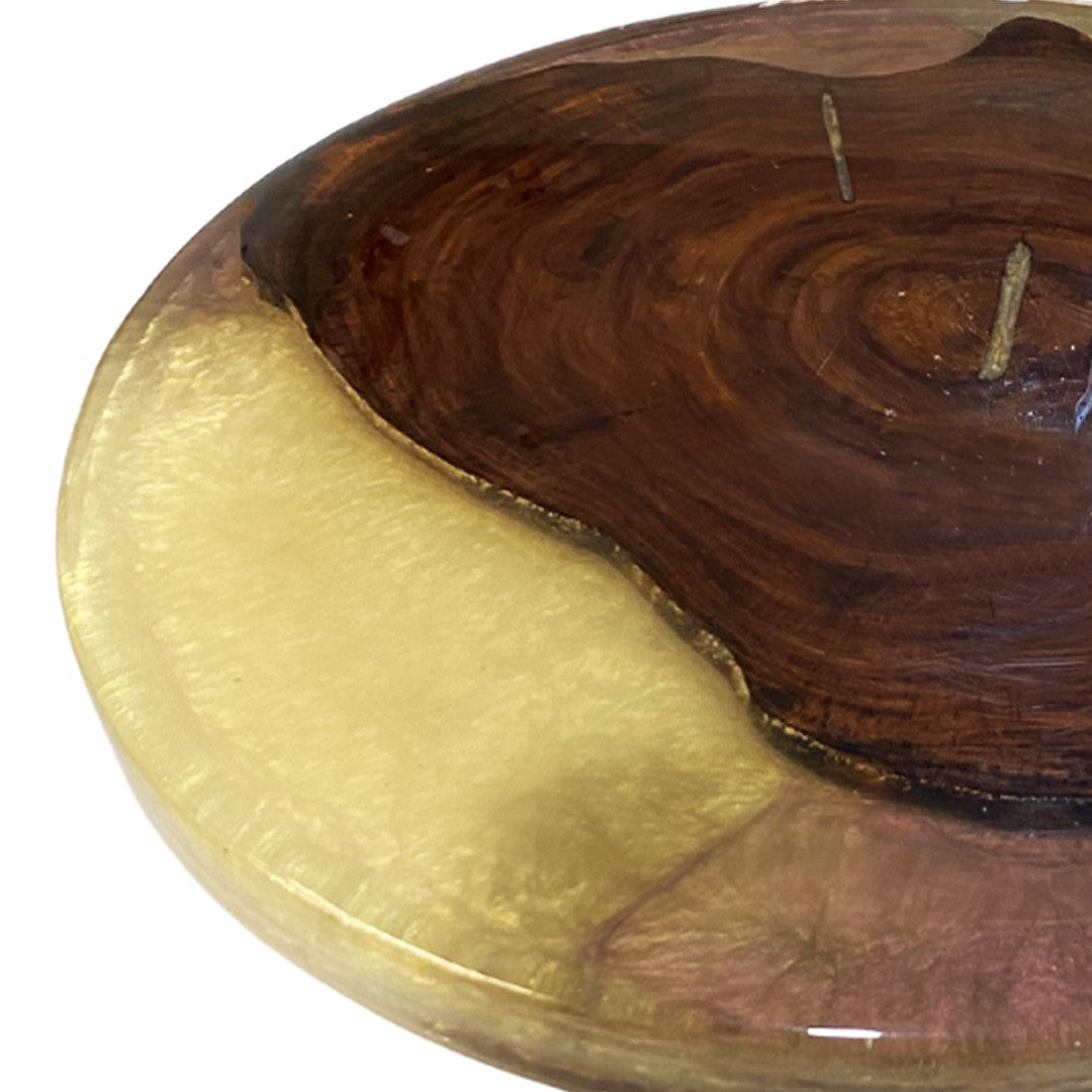 Aurora Wood Epoxy Table – Modern Coffee Table Design | Fankaarlok