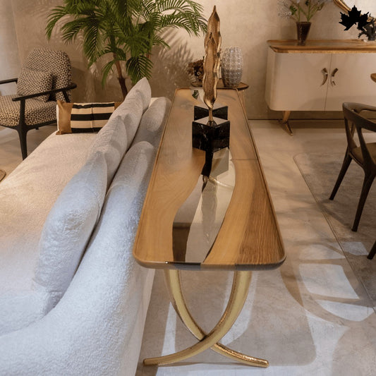 Luxury Table for Dining Room – Modern Epoxy Dining Table | Fankaarlok