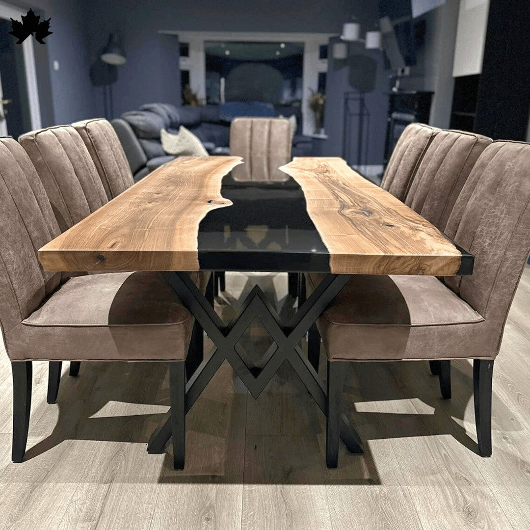 Buy Cheap Dining Table Online – Affordable Epoxy Wood Dining Table | Fankaarlok