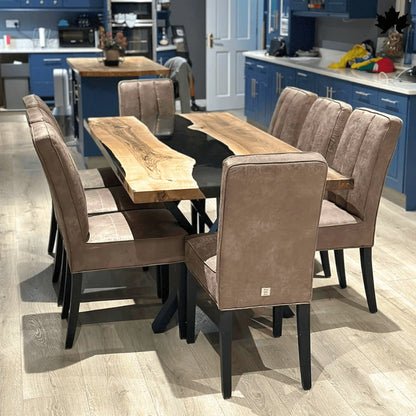 Buy Cheap Dining Table Online – Affordable Epoxy Wood Dining Table | Fankaarlok