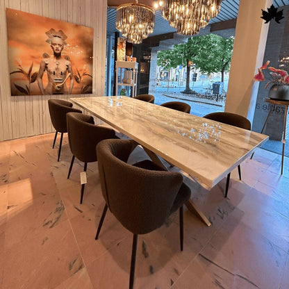 Buy Dining Table Online India – Premium Marble-Finish Designer Table | Fankaarlok