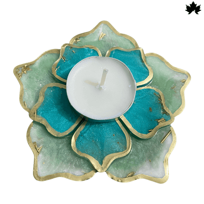 Aqua Wave Essence- Set of 6 Diya Holder - Fankaarlok
