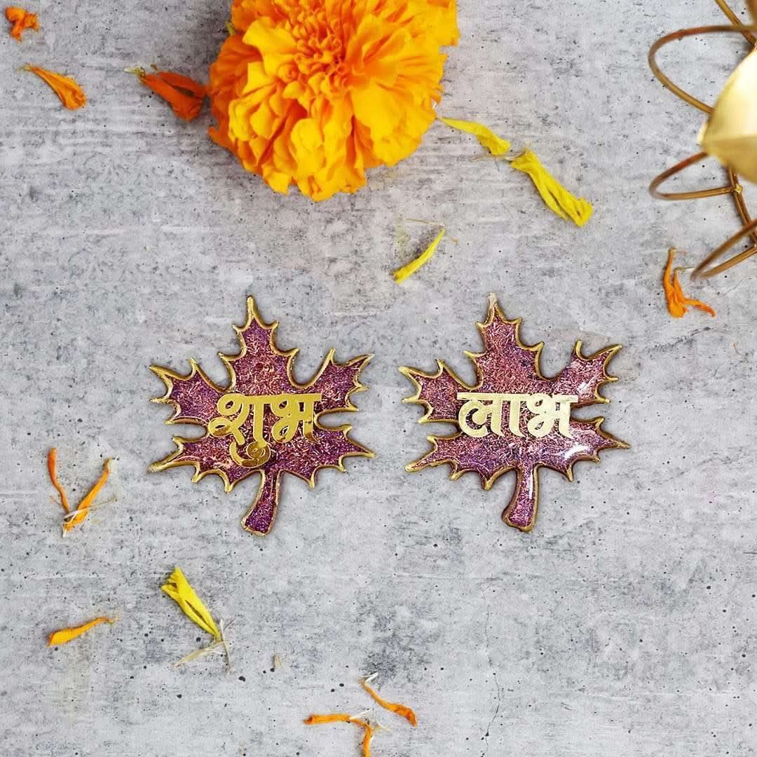 Maple Glow Shubh Labh - Radiant Festive Decorations - Fankaarlok
