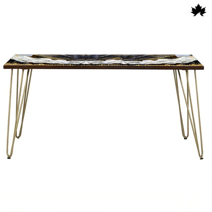 Premium Dining Table Design – Luxury Modern Epoxy & Wood Dining Table | Fankaarlok