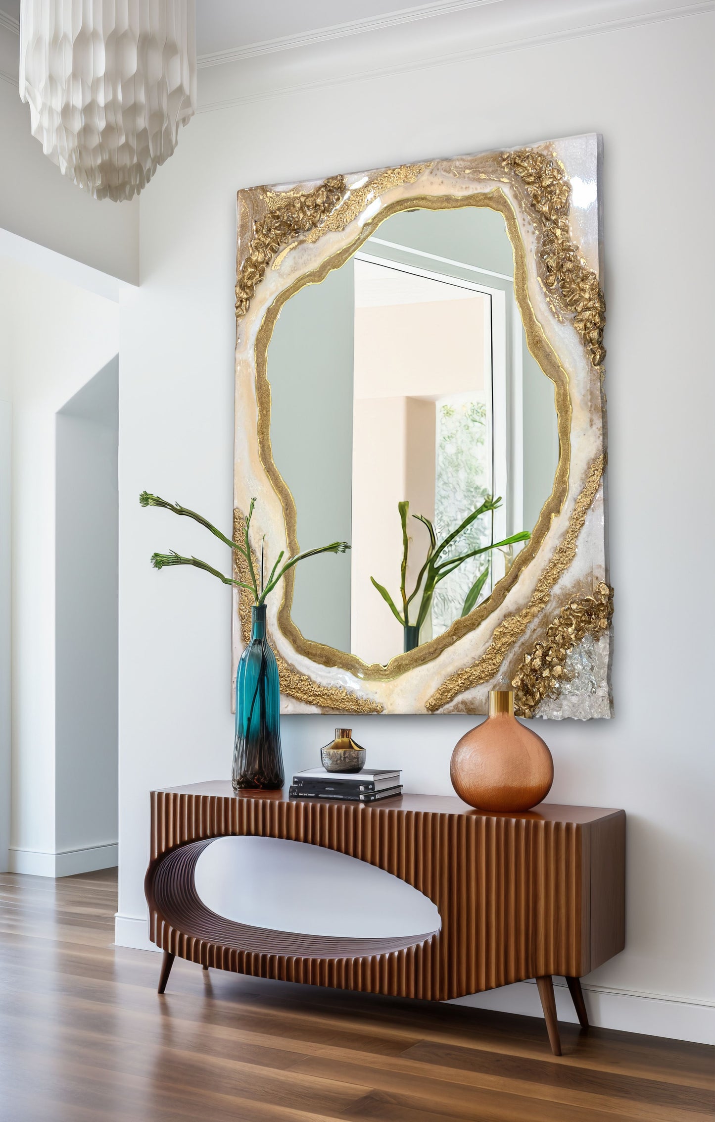 Imperial Geo Frame | Buy Unique Mirrors for Home Decoration | Fankaarlok