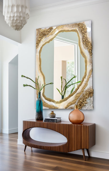 Imperial Geo Frame | Buy Unique Mirrors for Home Decoration | Fankaarlok