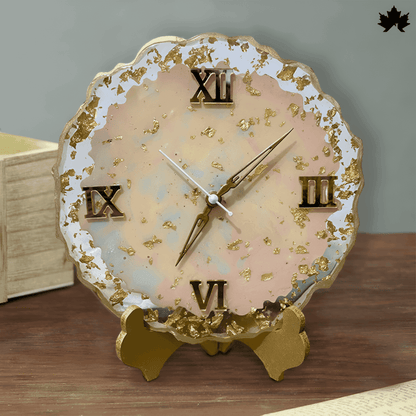 Golden Aura Luxury Desk Clock for Gifting | Fankaarlok - Fankaarlok