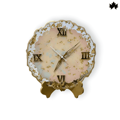 Golden Aura Luxury Desk Clock for Gifting | Fankaarlok - Fankaarlok