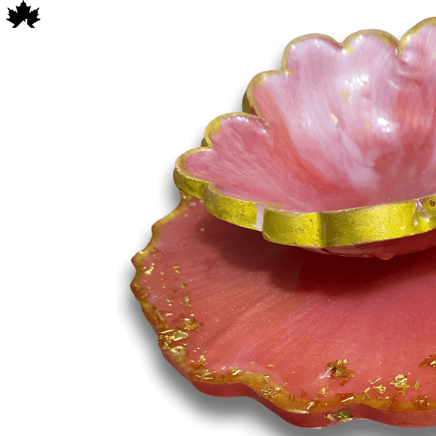 Blush Lotus Diya Holder - Graceful Jyot and Diya Holder for Aarti and Pooja Rituals - Fankaarlok