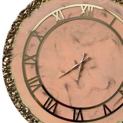 Premium Resin Art Home Decor | Royal Wall Clock by Fankaarlok