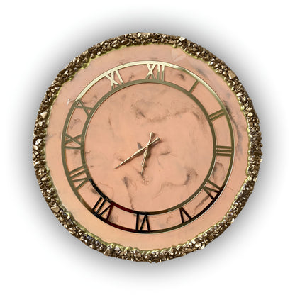 Premium Resin Art Home Decor | Royal Wall Clock by Fankaarlok