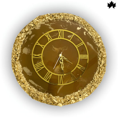 Premium Resin Art Home Decor | Royal Wall Clock by Fankaarlok